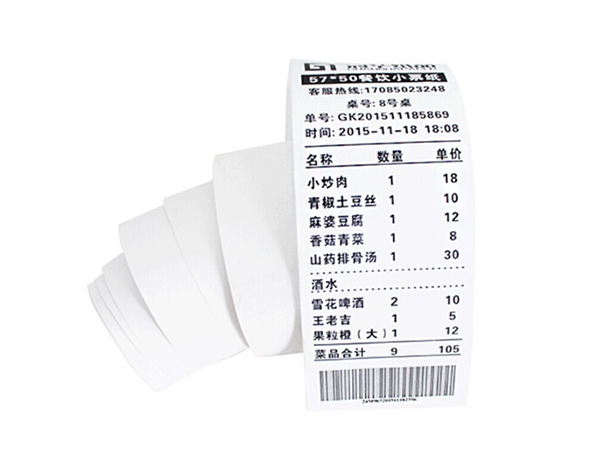 热敏收银纸显色差是什么原因？